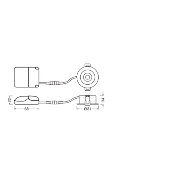 SPOT AIR ADJUST 4W 930 DIM IP23 SI image 15