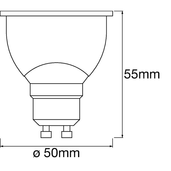 SMART+ WiFi SPOT GU10 Tunable White 50 45 ° 4.9 W/2700…6500 K GU10 image 3