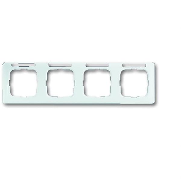 1734 NSKA-214 Cover Frame SI/Reflex SI Alpine white image 1