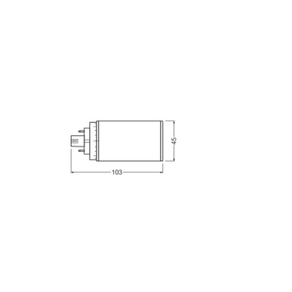 DULUX LED T/E HF & AC MAINS V 6W 840 GX24Q-1 image 10