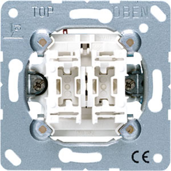 2-gang switch insert 1-pole, 1-way 505U image 2