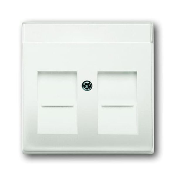 1800-884 CoverPlates (partly incl. Insert) future®, Busch-axcent®, carat® studio white matt image 2