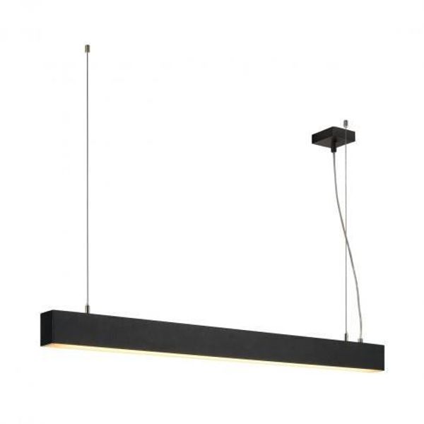 GLENOS pendant, matt black, 1m , 52W, 3000K image 1