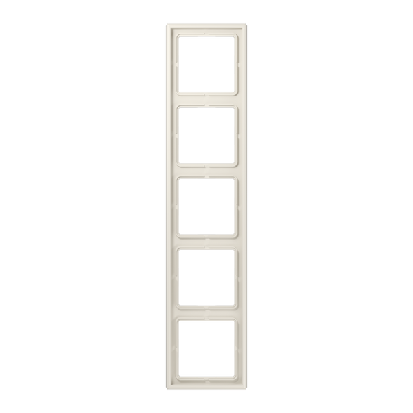 5-gang frame, Ivory LS985W image 1