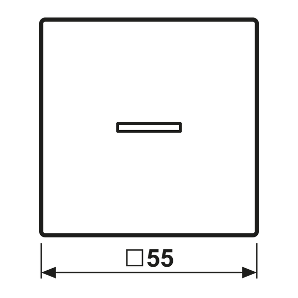 ENet push-button standard 1-gang FMAS1700WW image 4