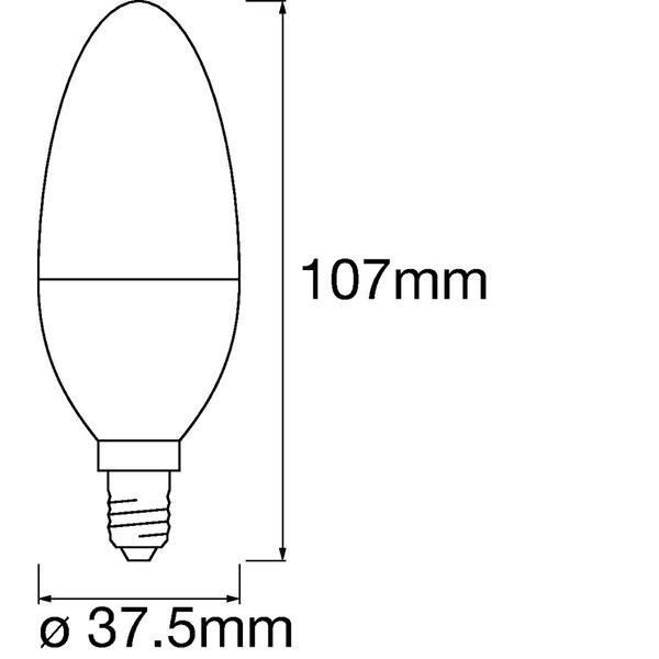 SMART+ WiFi Candle Multicolour 40 4.9 W/2700…6500 K E14 image 4