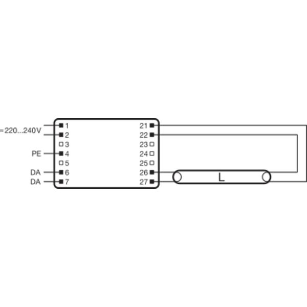 QUICKTRONIC® INTELLIGENT DALI DIM T8 1X36 DIM image 4