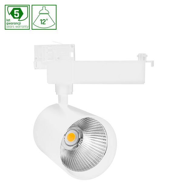 MDR GEMINA 2 CHEESE 27W 230V 12DEG WHITE image 1