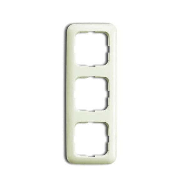 2513-212-500 Cover Frame SI/Reflex SI White image 1