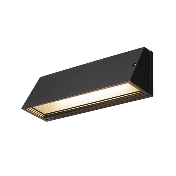 PEMA SQUARE LED 16W 1400lm 3000/4000K Ra80 IP65, black image 1