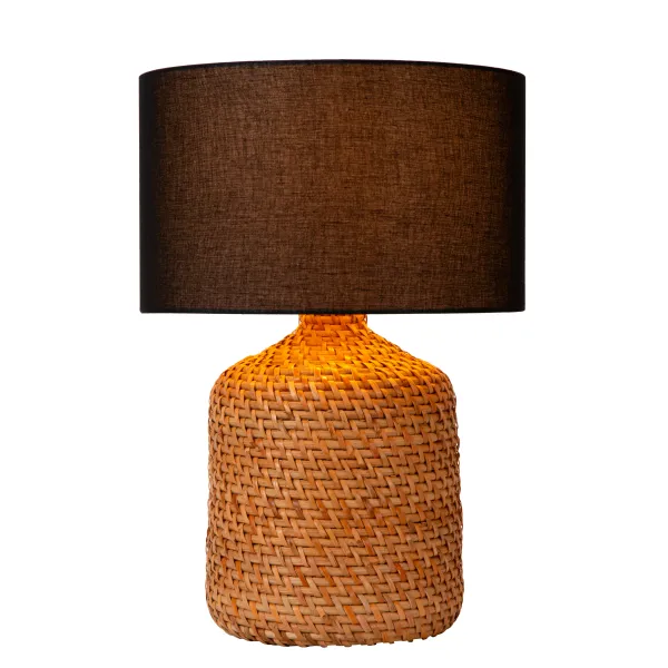 ARRAH Table lamp-Natura.-1xE27-40W-Rotan image 1