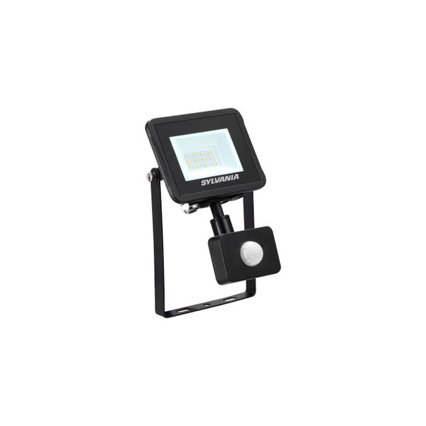 Start Flood Flat IP54 PIR 950LM 830 Black image 1