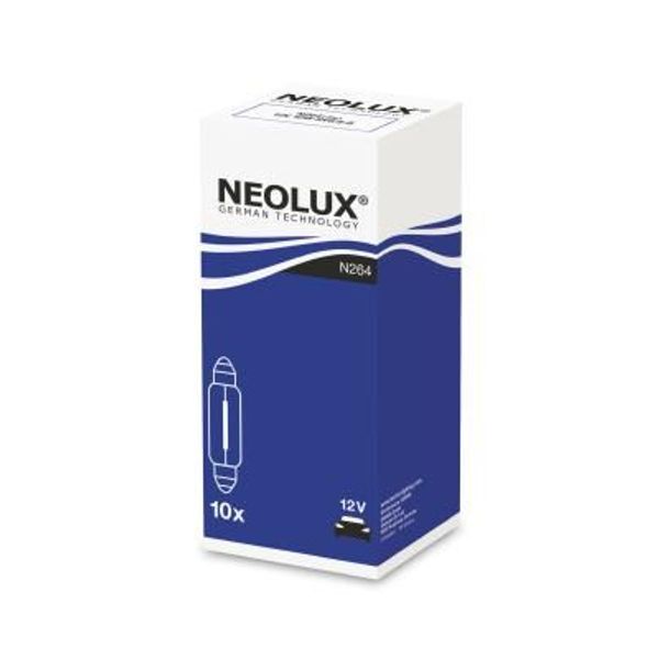 N264 Neolux - Standart  10 W 12 V SV8.5-8 image 1
