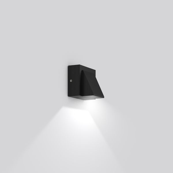 HB 105, 4 W, 110 lm, 830, anthracite, on/off Wall luminaires, L 80 B 6 image 2