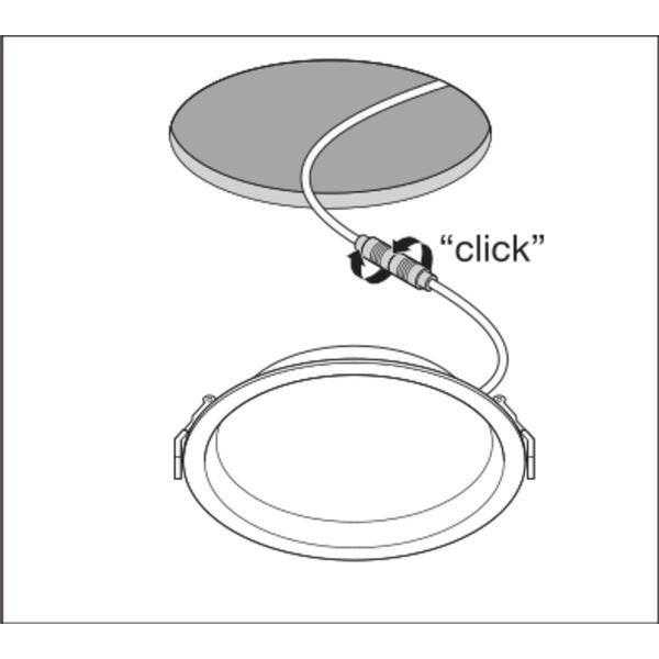 DOWNLIGHT ALU 150 14 W 3000 K IP44/IP20 WT image 17