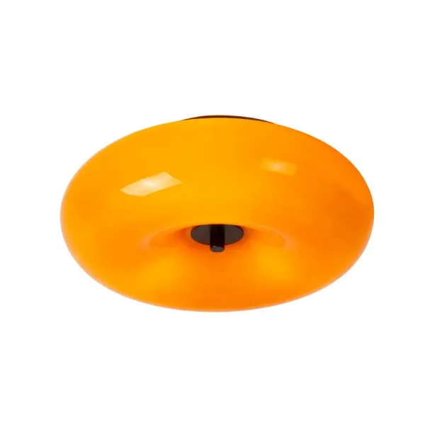 Lucide SENTINO - Table lamp - Ø 30 cm - 3xG9 - Orange image 1