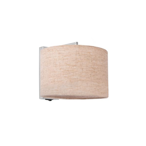 SAHARA CHROME WALL LAMP LINE SHADE image 2