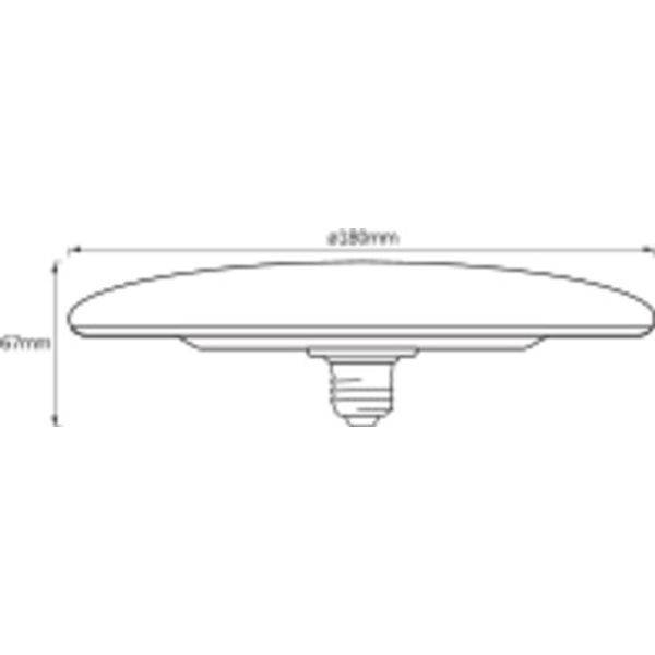 TIBEA LAMP E27 TUNABLE WHITE 22 W E27 image 2