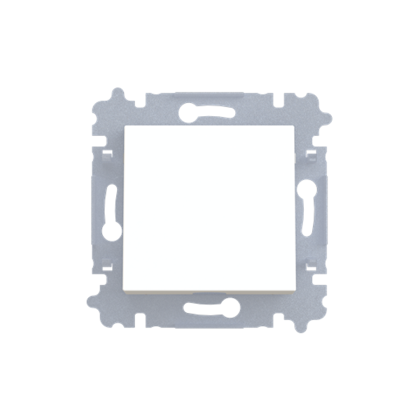 3938H-A00034 68W Cable Outlet / Blank Plate / Adapter Ring Cable outlet 0 gang white - Levit image 1