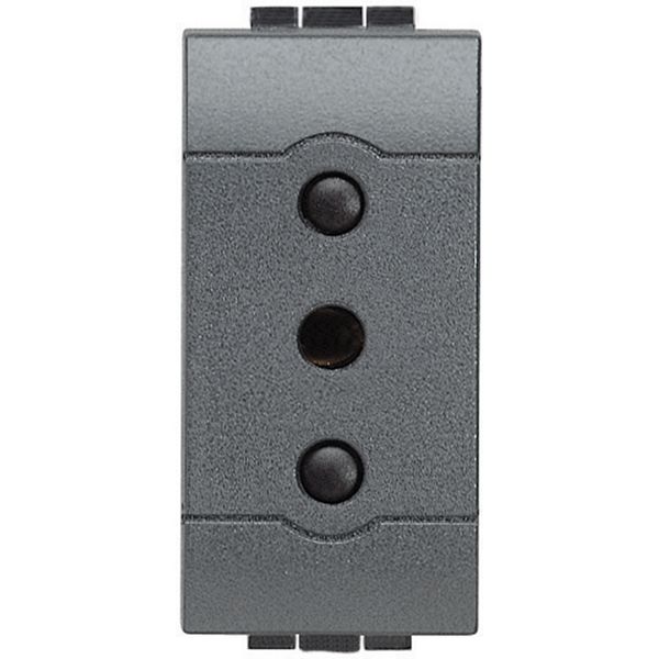 socket 2P+E 10A 250V image 2