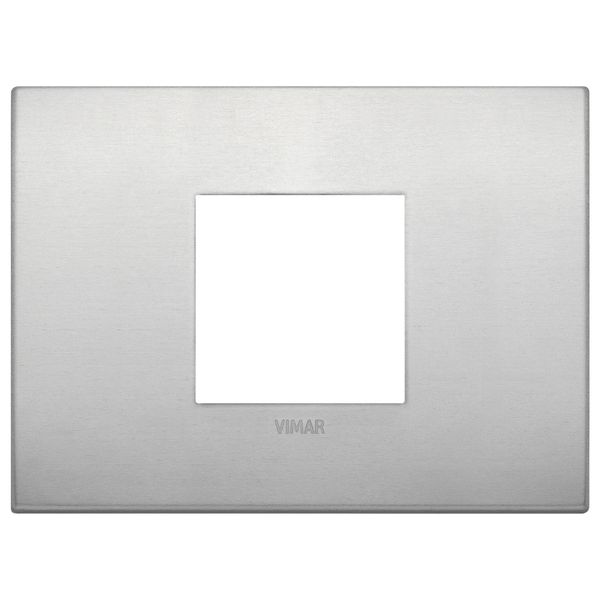 Classic plate 2centrM aluminium image 1