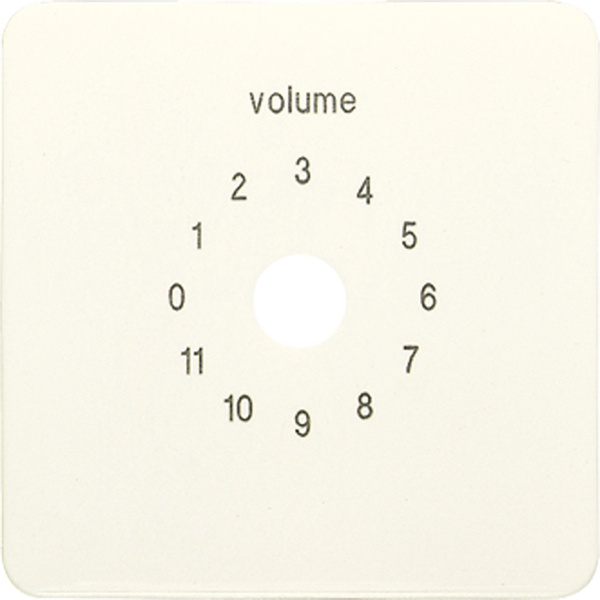 Centre plate for volume control Dynacord 594-8 image 1