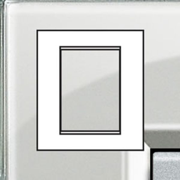 LL - cover plate 3+3P cold grey image 1