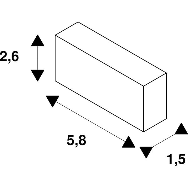 EUTRAC longitudinal coupler, electrical, black image 2