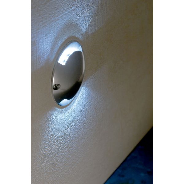 KEENAN MATT NICKEL WALL LAMP 8 LEDS 0.8 W/LED image 2