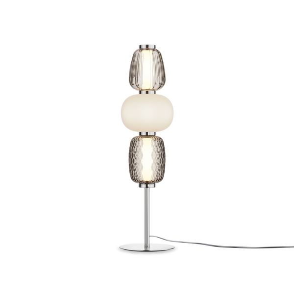 Modern Pattern Table lamp Chrome image 1