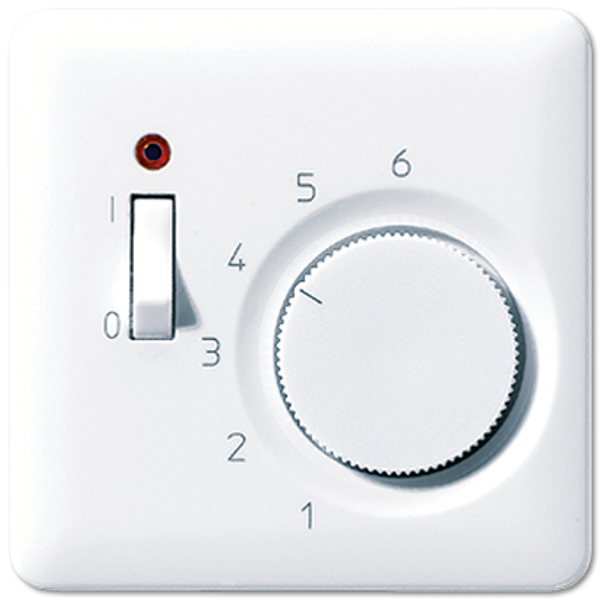 Centre plate for room thermostat insert CDTR231PLWW-0 image 1