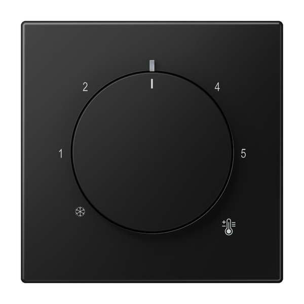 Centre plate with knob room thermostat LS1749BFSWM image 6