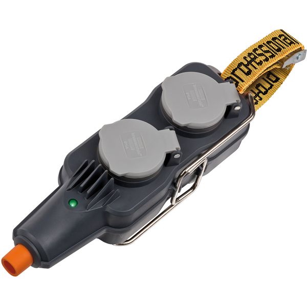 professionalLINE Powerblock 4-way IP54 with child-safety mechanism with standby indicator and strap *FR/BE* image 1