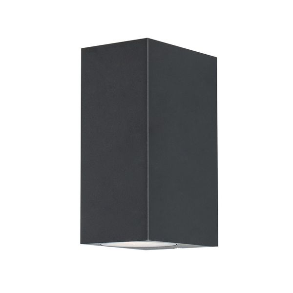 Confo Outdoor Wall Lamp IP44 2xGU10 Black image 1