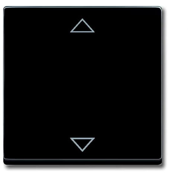 6430-885-102 CoverPlates (partly incl. Insert) future®, Busch-axcent®, carat® black matt image 1