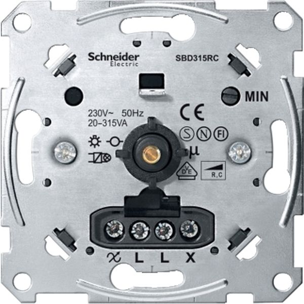 Rotary dimmer insert for capacitive load, 20-315 W image 2