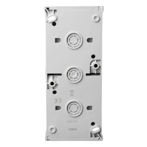 Vertical combi. two-gang pin socket outlet, VISIO IP54 image 5