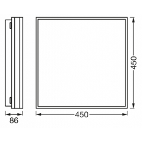 Magnet White 450x450mm TW image 4