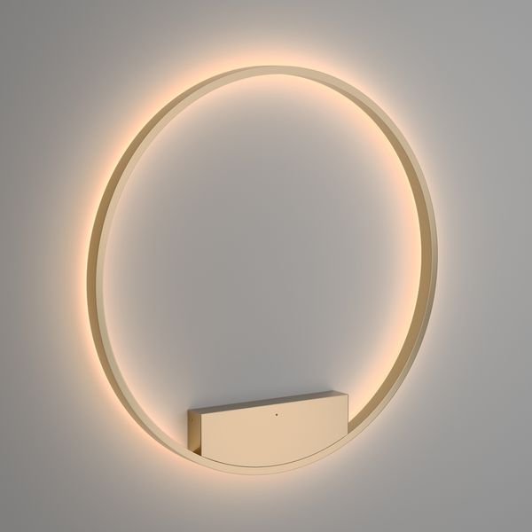 Modern Rim Wall lamp Brass image 1