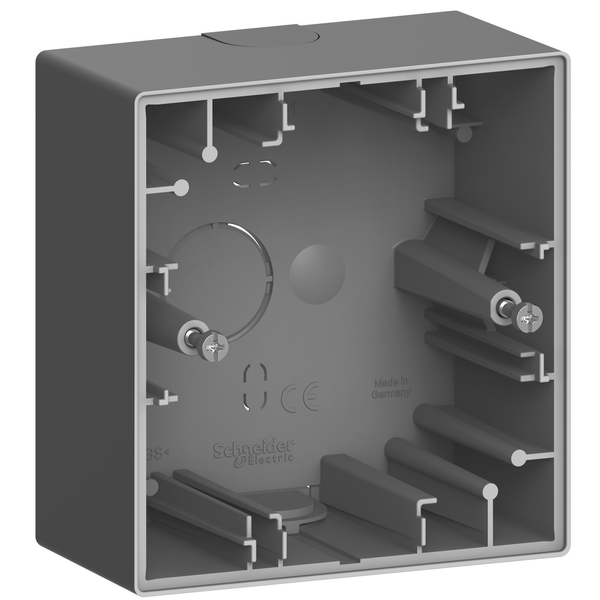 Merten System Design, surface-mounted housing, 1 gangs, anthracite image 4