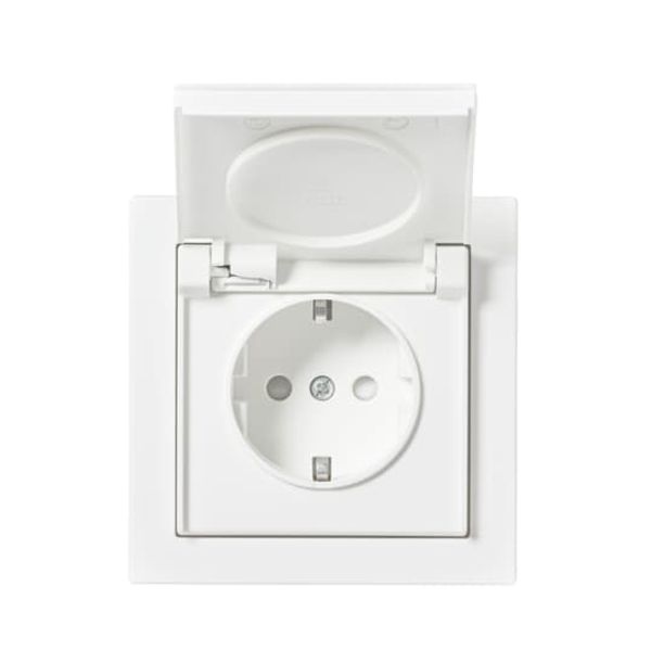 20EUJW-884 Socket outlet White - Impressivo image 1