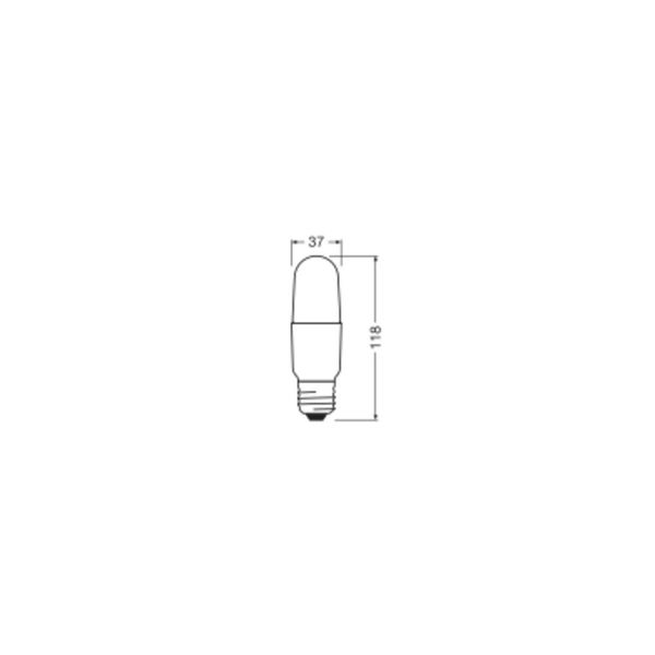 LED STAR STICK 9W 865 Frosted E27 image 8