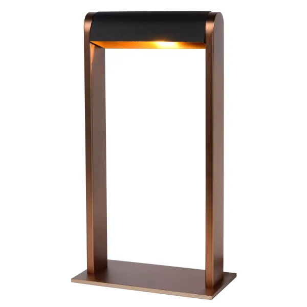 LORAS Table lamp G9/max 33W Satin Brass / Black image 1