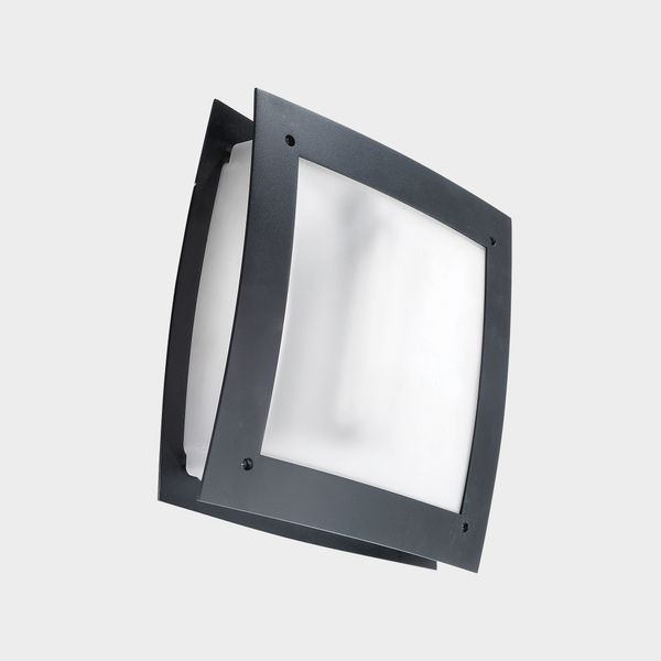 Wall fixture IP54 Darwin E27 23W Urban grey image 1