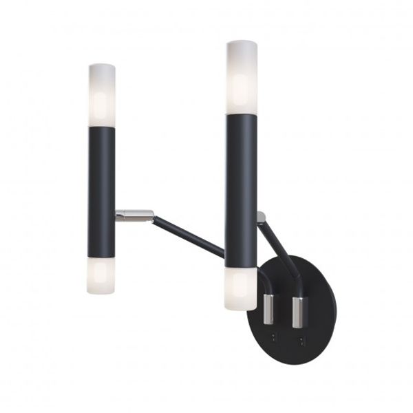 Modern Vigo Wall Lamp Black image 1