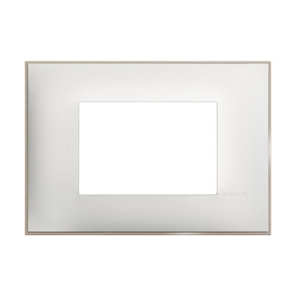 CLASSIA - COVER PLATE 3P WHITE SATIN image 1