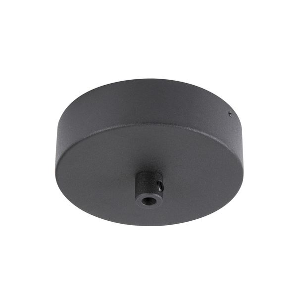 FITU Ceiling rose schwarz W 230V LED IP20 black image 1