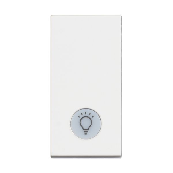 CLASSIA - 1way switch ill. lamp symbol wh image 1