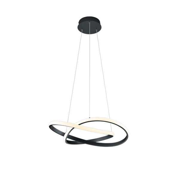 Course LED pendant matt black image 1