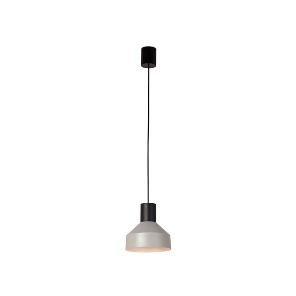 KOMBO GREY PENDANT LAMP ø200 1X E27 1L image 1